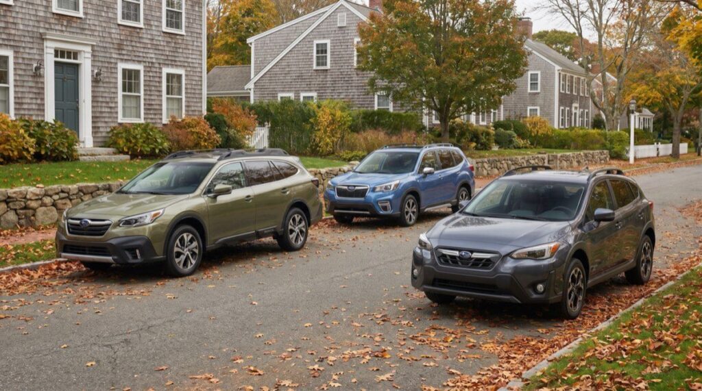 Subaru cars we buy on Cape Cod