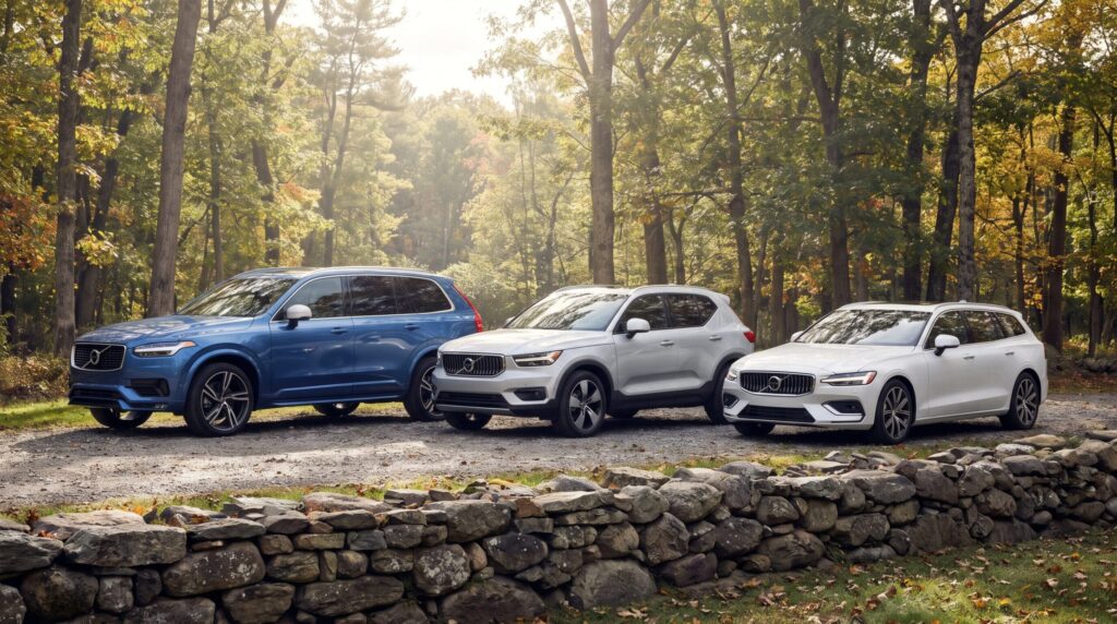 Volvo sedans and EVs we buy
